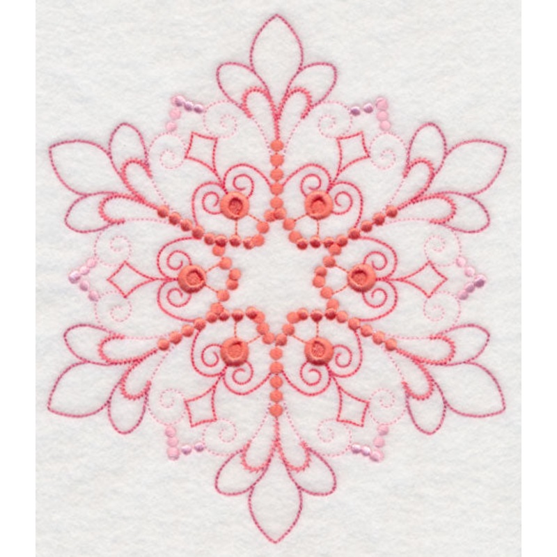 Chic Snowflake Fancy (Candlewicking)