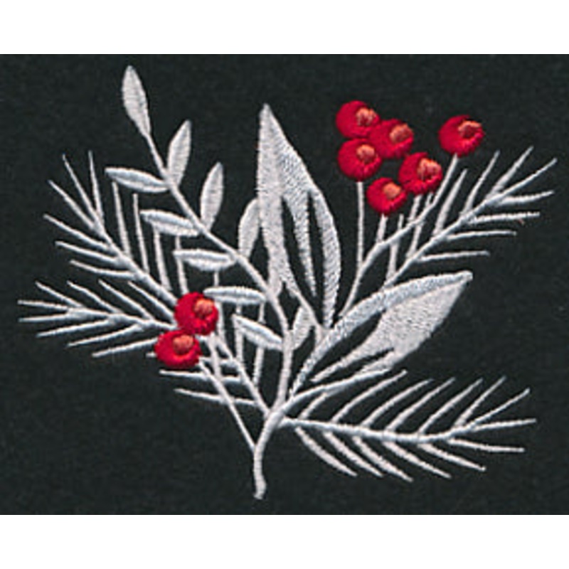 Christmas Bliss (Whitework)|3.07″ x 3.84″ / 77.87mm x 97.48mm