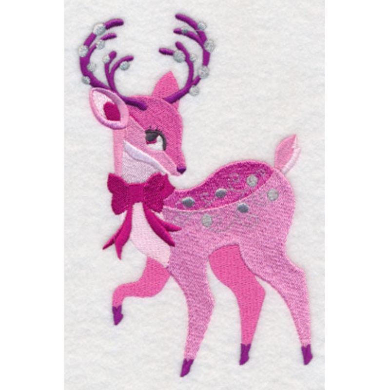 Christmas Chic Reindeer – 3|6.9″ x 4.4″ / 175.26mm x 111.76mm|5.77″ x 3.68″ / 146.56mm x 93.47mm|3.86″ x 2.47″ / 98.04mm x 62.74mm|All Sizes