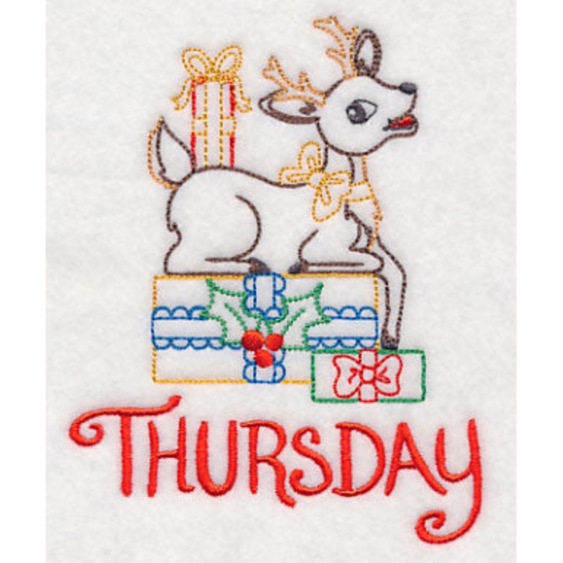 Christmas Reindeer – Thursday (Vintage)