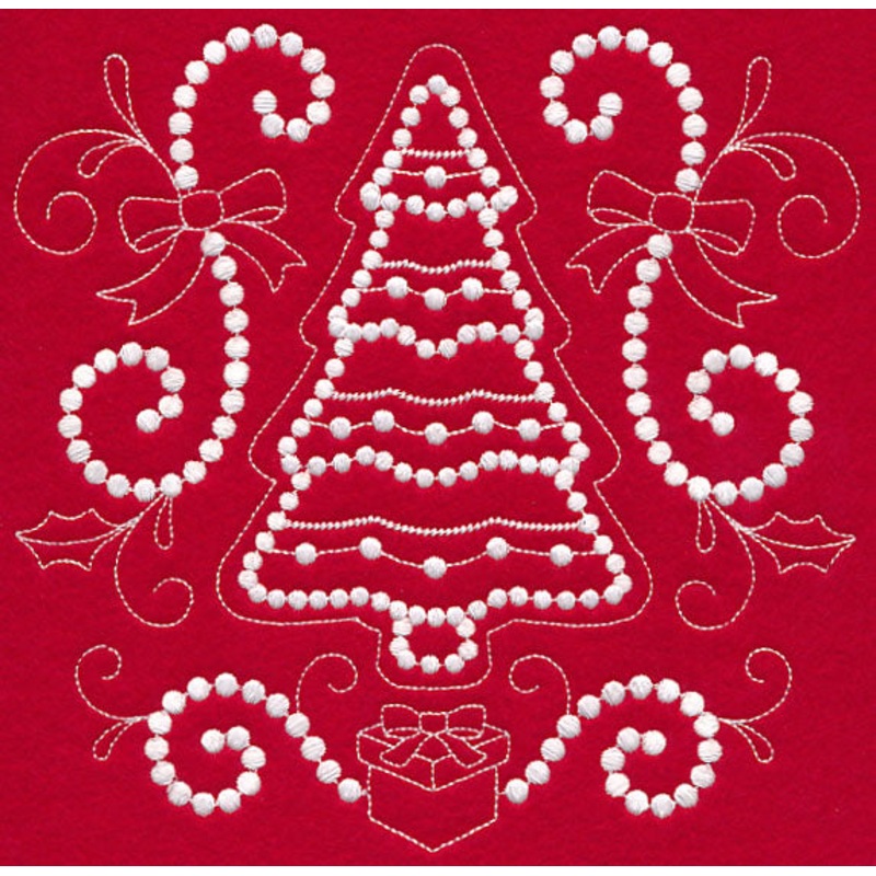 Christmas Tree (Candlewicking)