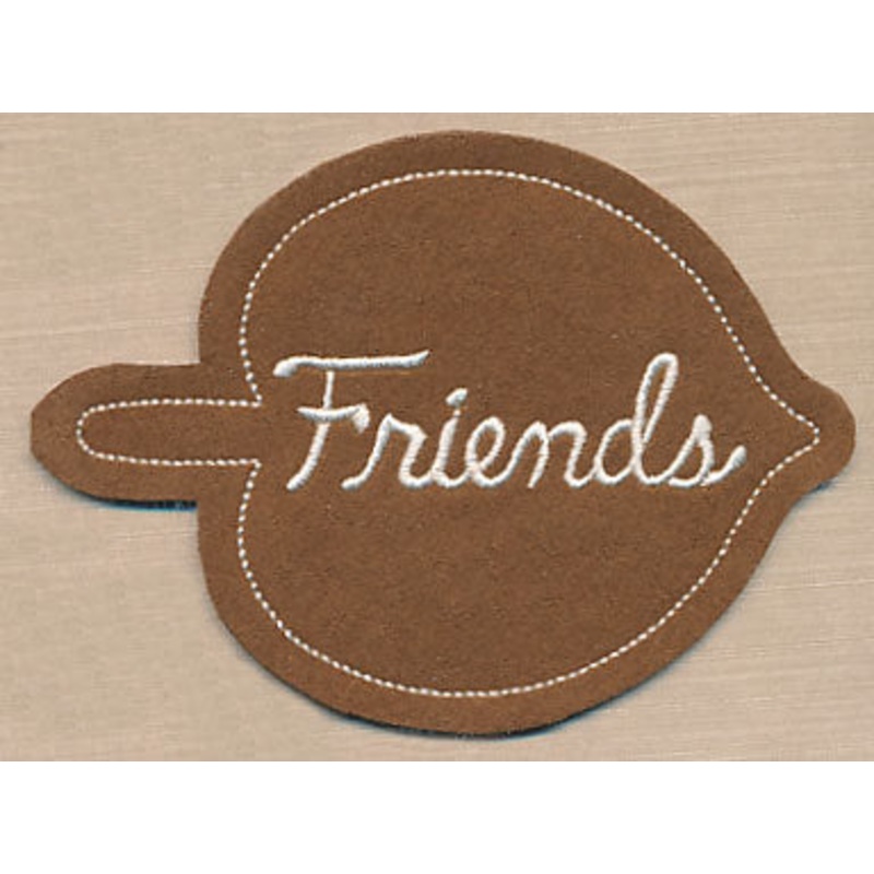 Friends Leaf Tag (In-the-Hoop)
