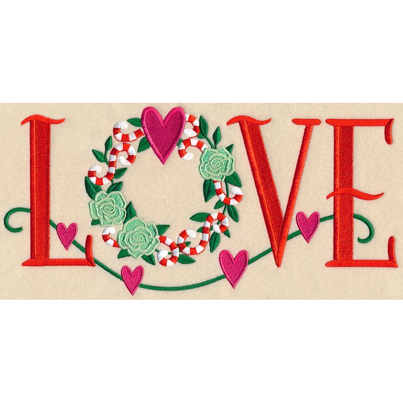 Love Wreath Word|5.63″ x 11.74″ / 143.08mm x 298.26mm|4.51″ x 9.39″ / 114.48mm x 238.57mm|3.74″ x 7.79″ / 95.01mm x 197.94mm|3.3″ x 6.87″ / 83.71mm x 174.41mm|All Sizes