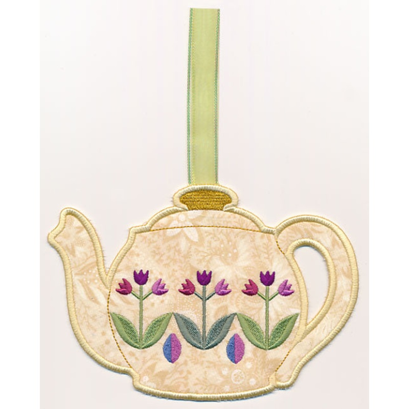 Tea Time Towel Topper (In-the-Hoop)