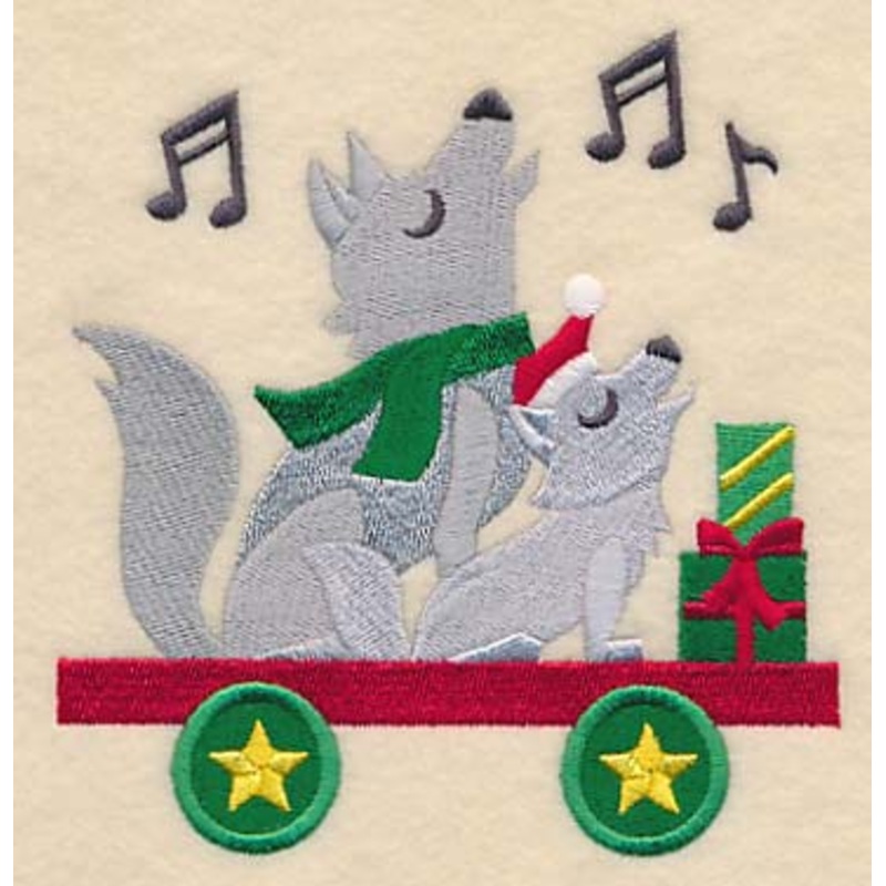 Chorus Train – Wolf Car|4.93″ x 4.63″ / 125.24mm x 117.7mm|3.06″ x 2.86″ / 77.62mm x 72.75mm|All Sizes