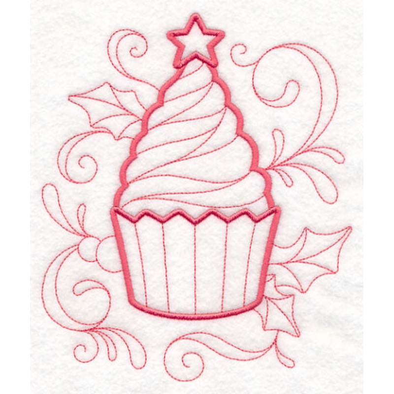 Doodle Christmas Cupcake|6.91″ x 5.85″ / 175.46mm x 148.5mm|5.73″ x 4.84″ / 145.5mm x 122.96mm|3.86″ x 3.25″ / 98.03mm x 82.63mm|3.01″ x 2.54″ / 76.47mm x 64.39mm|All Sizes