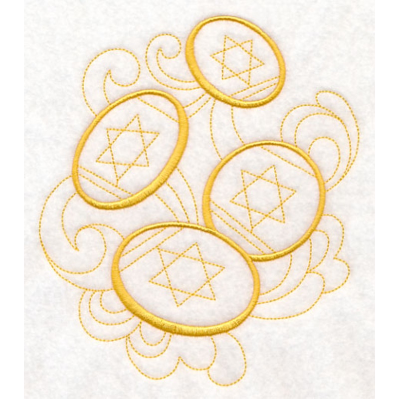 Doodle Gelt|6.74″ x 5.85″ / 171.28mm x 148.55mm|5.59″ x 4.85″ / 141.99mm x 123.09mm|3.86″ x 3.34″ / 98.06mm x 84.84mm|3.01″ x 2.6″ / 76.44mm x 66.11mm|All Sizes