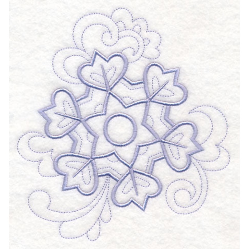 Doodle Snowflake 1|6.4″ x 5.85″ / 162.6mm x 148.52mm|5.31″ x 4.85″ / 134.8mm x 123.15mm|3.85″ x 3.51″ / 97.69mm x 89.24mm|3″ x 2.74″ / 76.08mm x 69.48mm|All Sizes