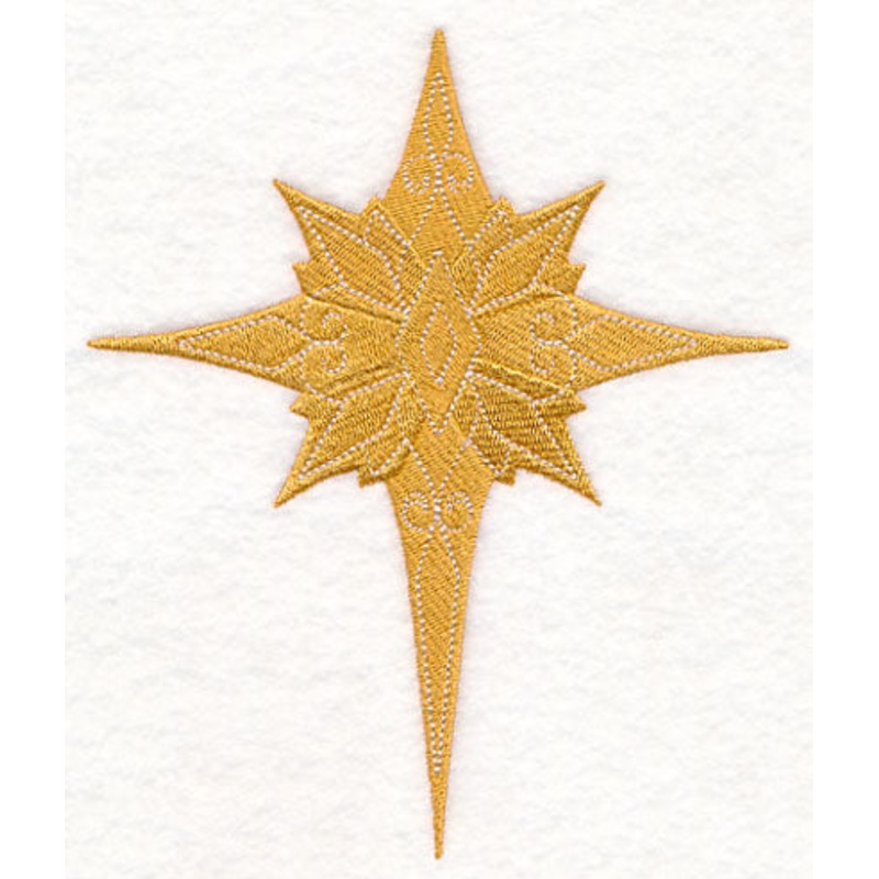 Elegant Nativity Star|6.48″ x 5.48″ / 164.5mm x 139.12mm|4.62″ x 3.91″ / 117.23mm x 99.26mm|3.85″ x 3.26″ / 97.87mm x 82.81mm|All Sizes