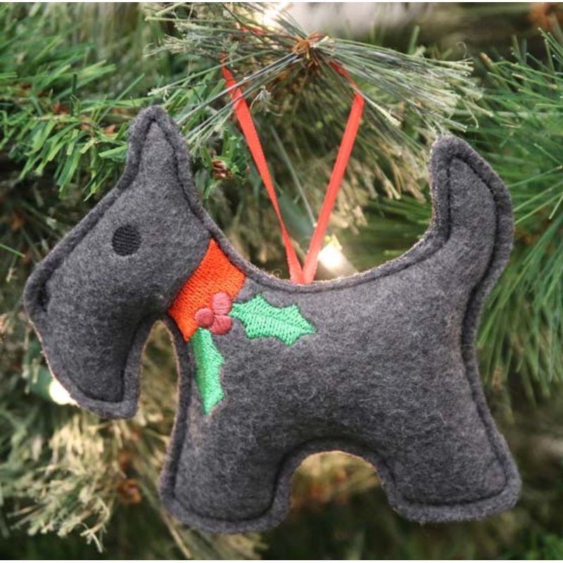 Stuffed Scotty Dog (In-the-Hoop)