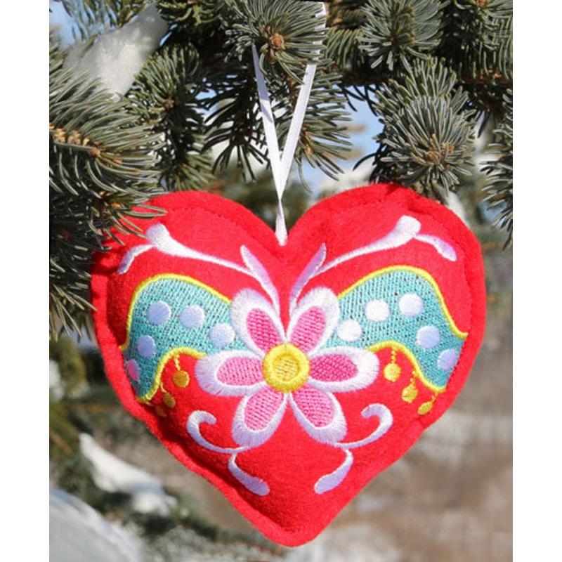 Dala Heart Stuffie (In-the-Hoop)