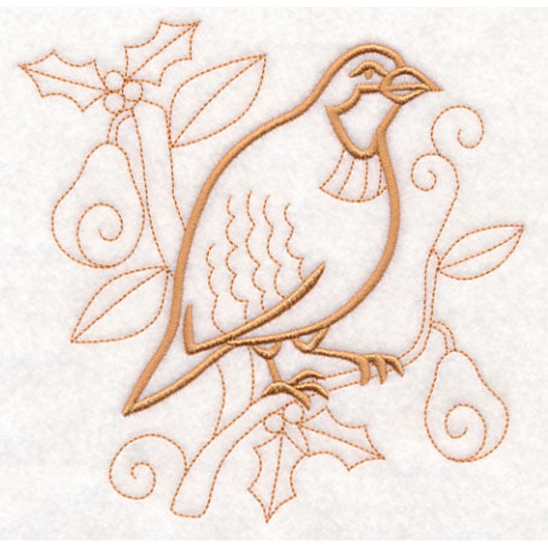 Doodle Partridge in a Pear Tree