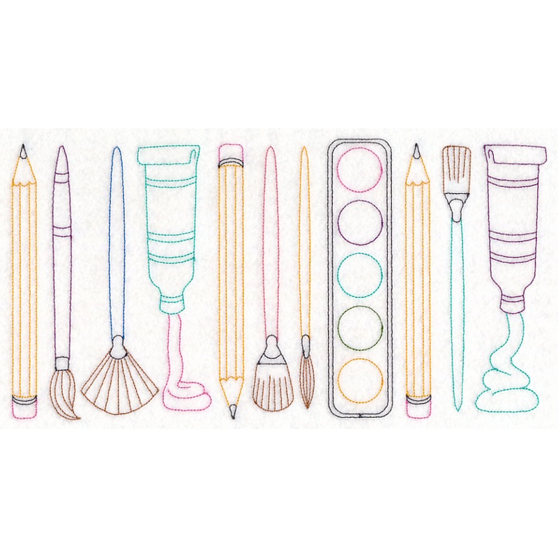 Art Quick Stitch Border (Vintage)