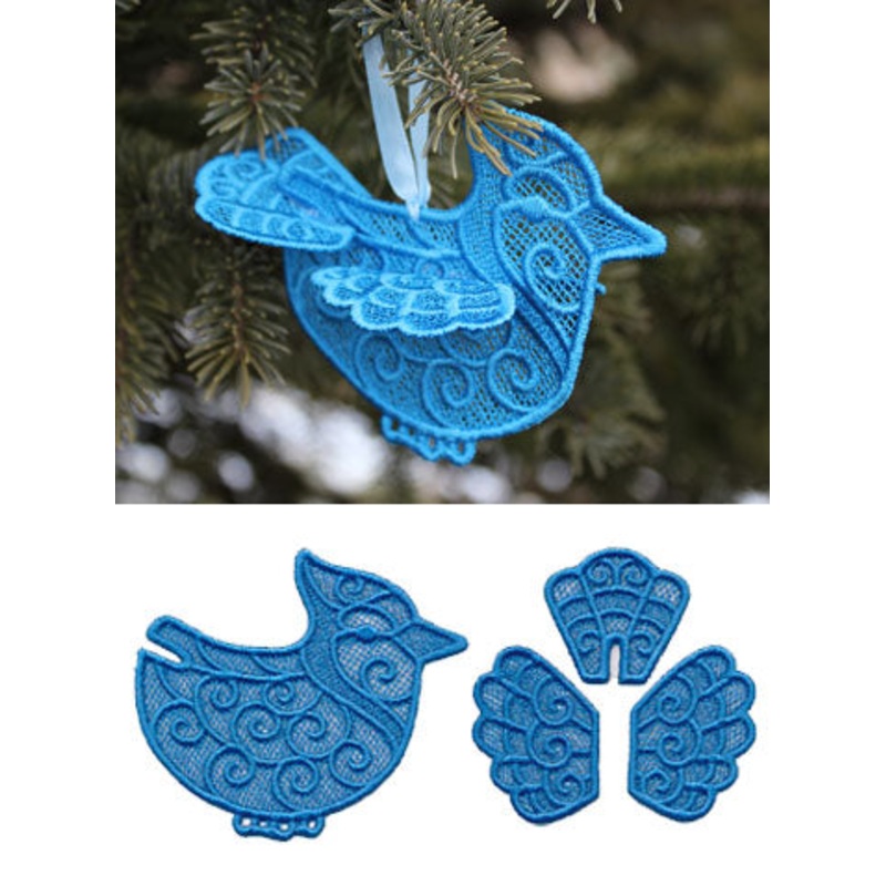 Blue Jay in 3D (Lace)|3.52″ x 3.87″ / 89.41mm x 98.3mm|2.76″ x 3.03″ / 70.1mm x 76.96mm|All Sizes