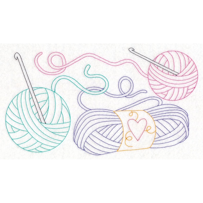 Crochet Quick Stitch Border (Vintage)