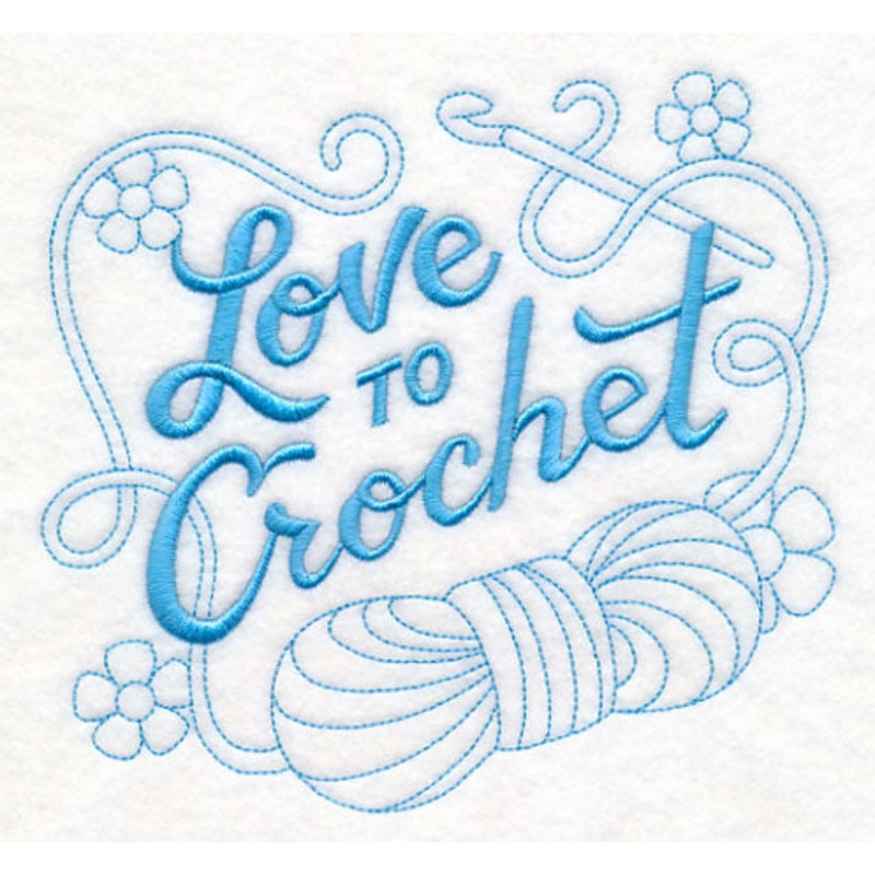 Doodle Love to Crochet|5.85″ x 6.34″ / 148.52mm x 160.94mm|4.85″ x 5.25″ / 123.15mm x 133.44mm|3.55″ x 3.85″ / 90.18mm x 97.73mm|2.76″ x 2.99″ / 70.18mm x 76.05mm|All Sizes