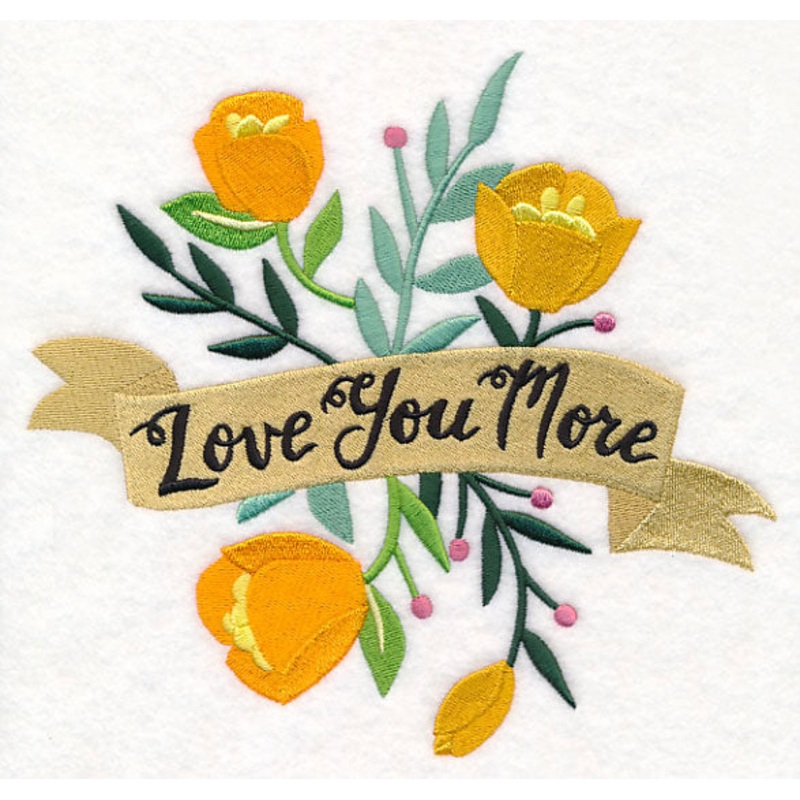 Love You More Bouquet|7.25″ x 7.79″ / 184.23mm x 197.78mm|6.51″ x 6.99″ / 165.32mm x 177.48mm|5.51″ x 5.91″ / 139.92mm x 150.2mm|4.86″ x 5.22″ / 123.41mm x 132.47mm|All Sizes