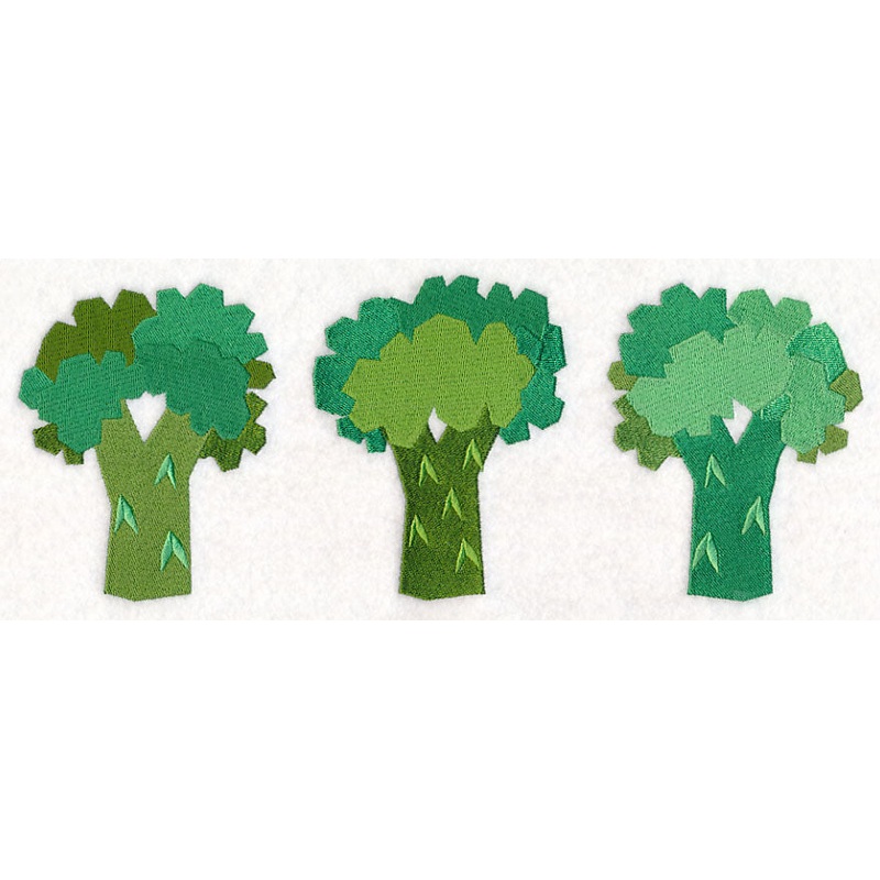Tasty Trio – Broccoli|4.63″ x 11.76″ / 117.71mm x 298.68mm|3.71″ x 9.41″ / 94.24mm x 238.97mm|3.08″ x 7.81″ / 78.22mm x 198.4mm|2.71″ x 6.86″ / 68.73mm x 174.13mm|All Sizes