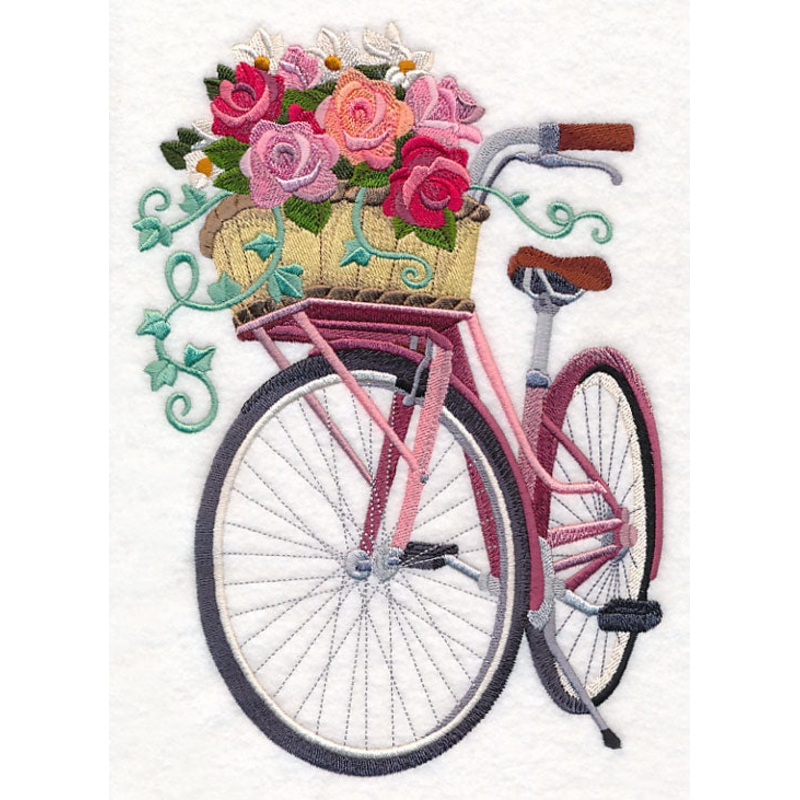 Basket of Blooms Bicycle|9.67″ x 6.89″ / 245.62mm x 175.01mm|7.79″ x 5.55″ / 197.87mm x 140.97mm|6.85″ x 4.88″ / 173.99mm x 123.95mm|All Sizes