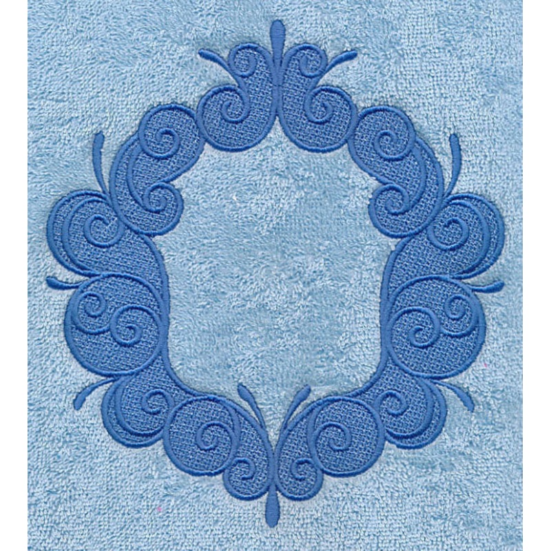 Filigree Frame Backdrop (Embossed)