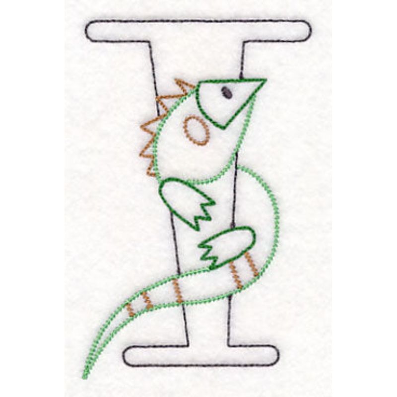 Baby Animals Letter I (Vintage) – 4 1/2 Inch