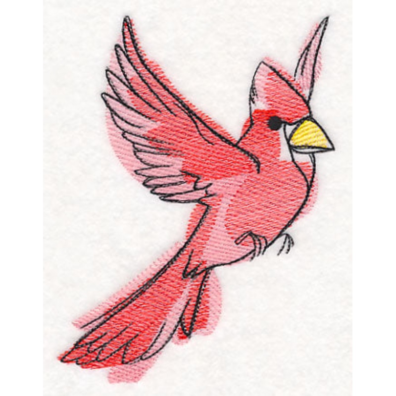 Cardinal in Watercolor|5.64″ x 4.36″ / 143.26mm x 110.74mm|5.12″ x 3.98″ / 130.05mm x 101.09mm|4.65″ x 3.62″ / 118.11mm x 91.95mm|4.23″ x 3.27″ / 107.44mm x 83.06mm|3.84″ x 2.99″ / 97.54mm x 75.95mm|All Sizes
