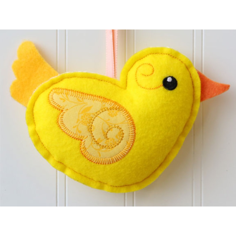 Chick Stuffie (In-the-Hoop)|5.13″ x 4.85″ / 130.27mm x 123.14mm|3.9″ x 3.69″ / 98.99mm x 93.61mm|All Sizes