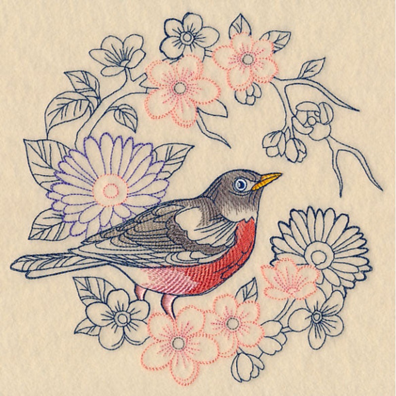 Colors of Spring Robin Wreath|7.8″ x 7.51″ / 198.12mm x 190.75mm|7.07″ x 6.81″ / 179.58mm x 172.97mm|6.04″ x 5.82″ / 153.42mm x 147.83mm|5.03″ x 4.85″ / 127.76mm x 123.19mm|3.85″ x 3.71″ / 97.79mm x 94.23mm|All Sizes