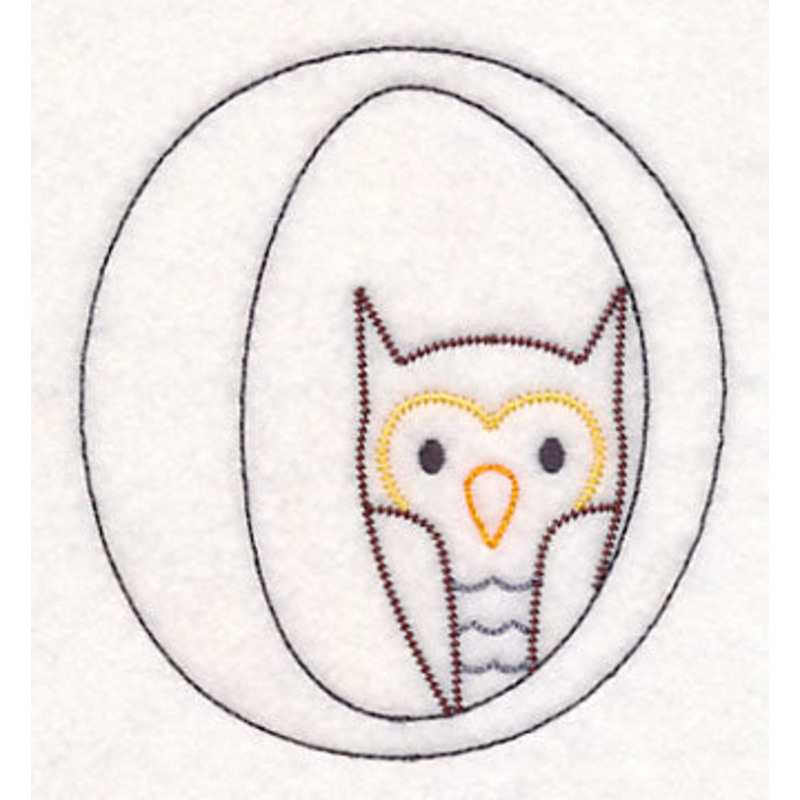 Baby Animals Letter O (Vintage) – 4 1/2 Inch