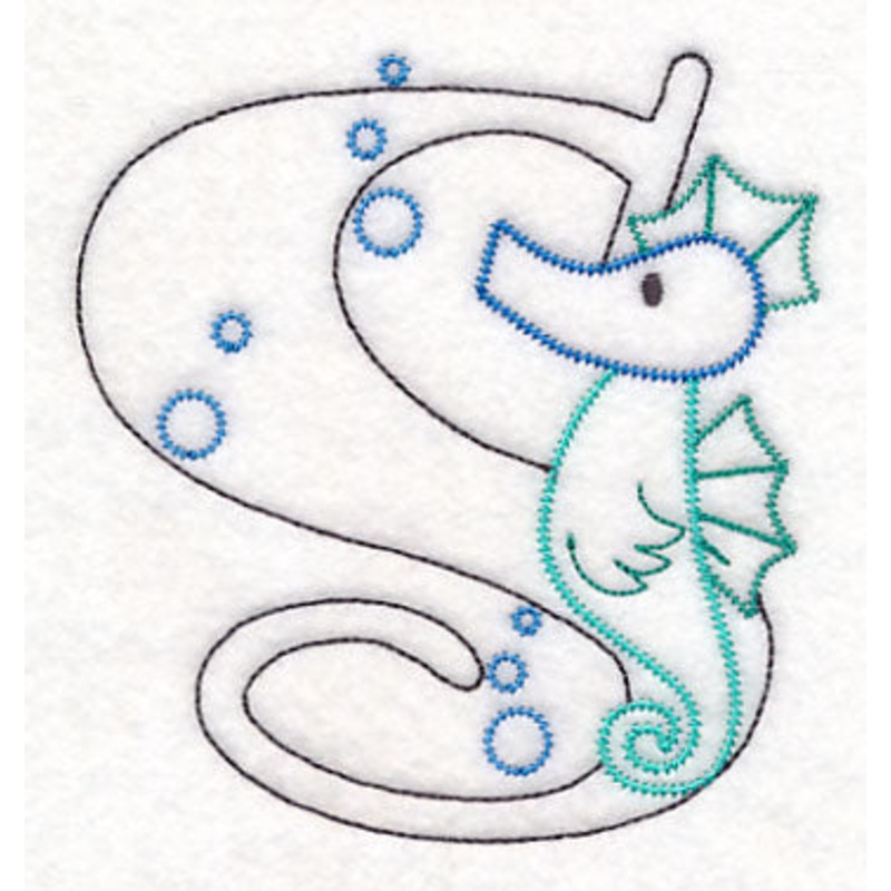 Baby Animals Letter S (Vintage) – 4 1/2 Inch