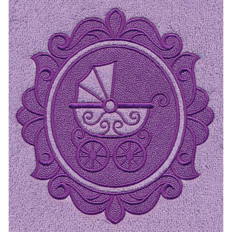 Baby Pram (Embossed)|7.42″ x 6.86″ / 188.42mm x 174.31mm|6.34″ x 5.86″ / 160.97mm x 148.92mm|5.25″ x 4.86″ / 133.46mm x 123.46mm|3.88″ x 3.59″ / 98.43mm x 91.08mm|All Sizes