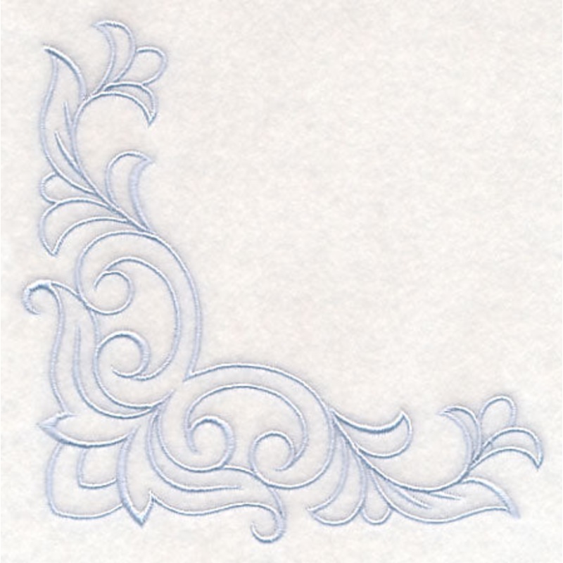 Delicate Filigree Corner|5.86″ x 5.86″ / 148.89mm x 148.81mm|4.86″ x 4.86″ / 123.49mm x 123.43mm|3.87″ x 3.87″ / 98.29mm x 98.24mm|All Sizes