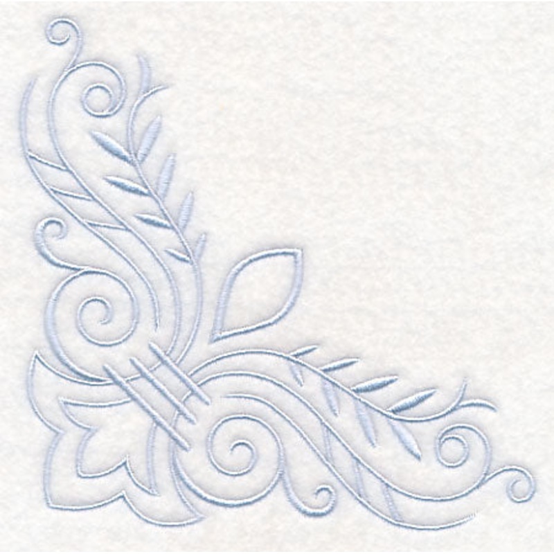 Delicate Leafy Corner|5.86″ x 5.86″ / 148.91mm x 148.87mm|4.86″ x 4.86″ / 123.52mm x 123.48mm|3.86″ x 3.86″ / 98.04mm x 98.01mm|All Sizes