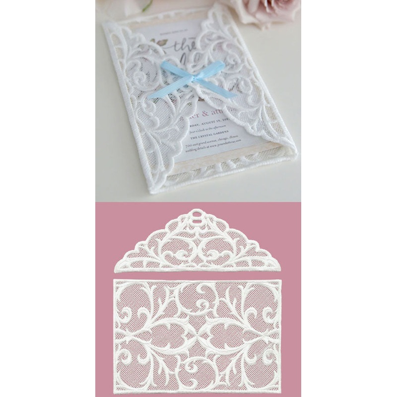 Envelope Sleeve (Lace)|6.9″ x 4.71″ / 175.22mm x 119.56mm|3.9″ x 2.67″ / 99.03mm x 67.71mm|All Sizes