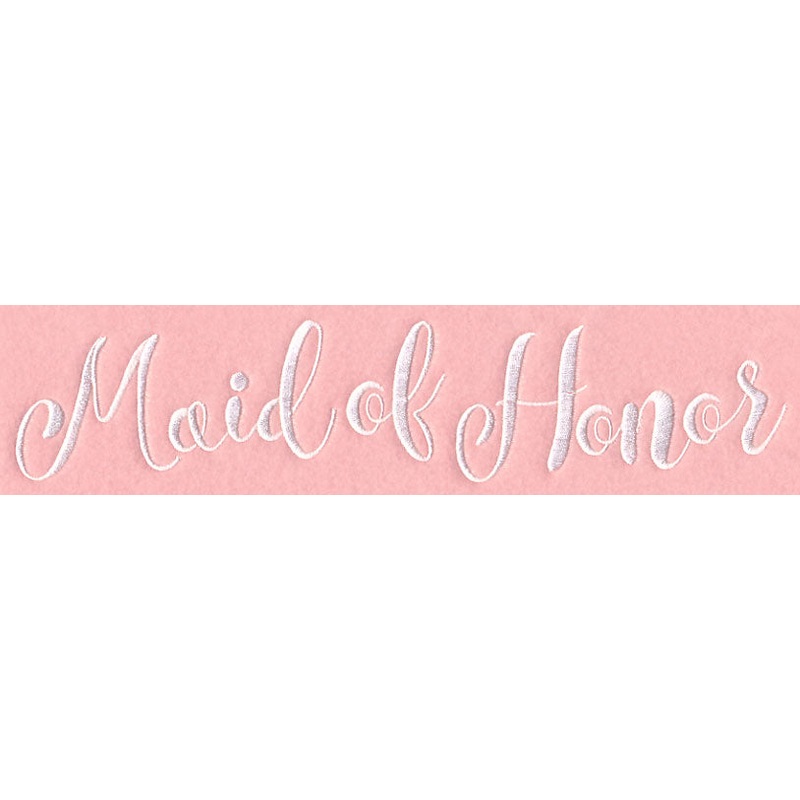 Wedding Typography – Maid of Honor
