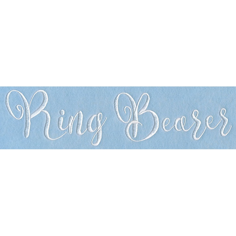 Wedding Typography – Ring Bearer