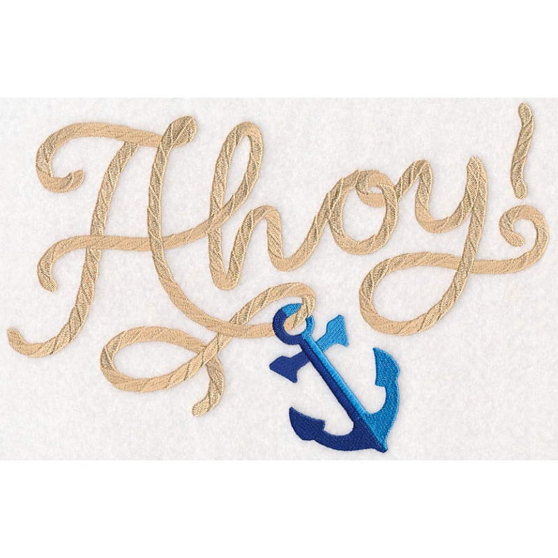 Ahoy in Rope|6.9″ x 10.89″ / 175.22mm x 276.63mm|5.85″ x 9.24″ / 148.69mm x 234.74mm|4.94″ x 7.8″ / 125.43mm x 198.07mm|4.34″ x 6.85″ / 110.14mm x 173.93mm|All Sizes