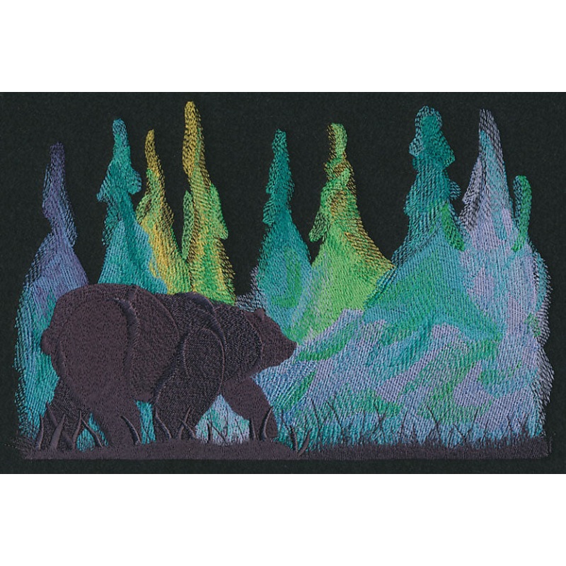 Bear Silhouette in Watercolor|6.89″ x 10.43″ / 174.89mm x 264.98mm|5.86″ x 8.85″ / 148.92mm x 224.83mm|5.15″ x 7.77″ / 130.72mm x 197.45mm|4.53″ x 6.84″ / 115.03mm x 173.82mm|All Sizes