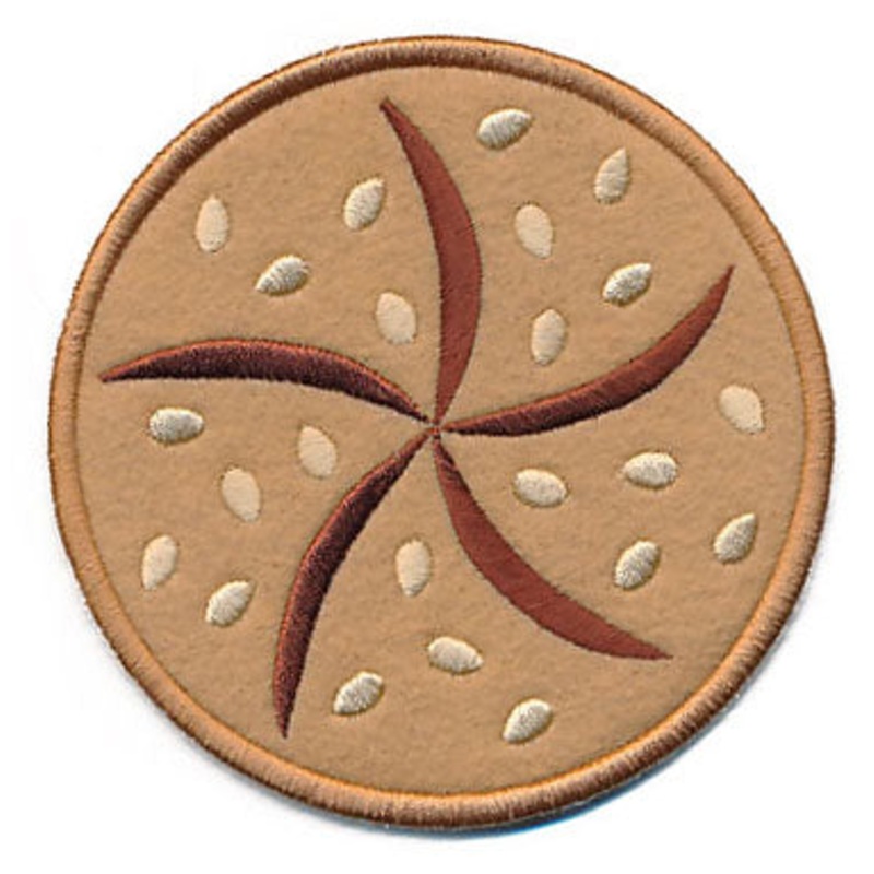 Burger Bun Top (In-the-Hoop)|4.88″ x 4.86″ / 123.89mm x 123.56mm|3.87″ x 3.86″ / 98.28mm x 98.02mm|All Sizes