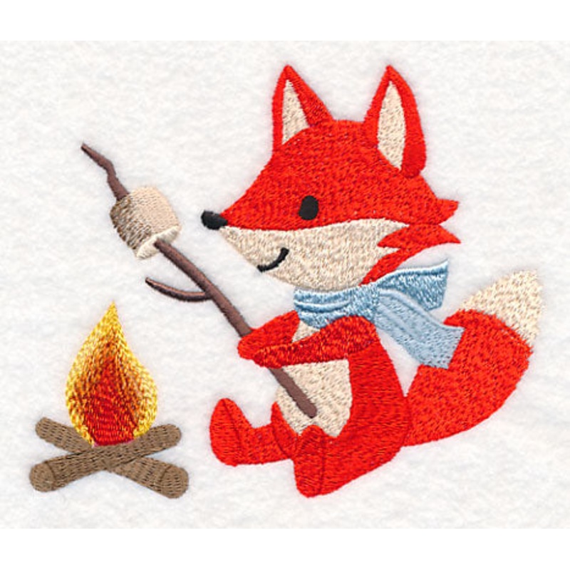 Camping Forest Friends – Fox|4.99″ x 5.9″ / 126.68mm x 149.82mm|4.13″ x 4.9″ / 104.96mm x 124.41mm|3.28″ x 3.9″ / 83.35mm x 99.11mm|All Sizes