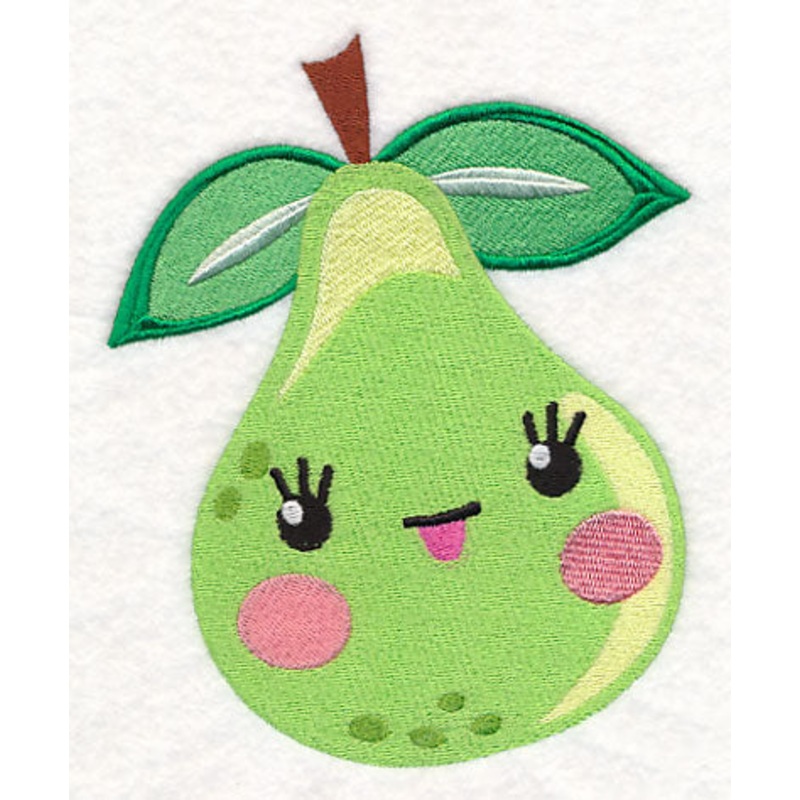Cutie Fruity Pear|6.02″ x 4.87″ / 152.88mm x 123.74mm|4.51″ x 3.66″ / 114.66mm x 92.88mm|3.85″ x 3.12″ / 97.84mm x 79.28mm|All Sizes