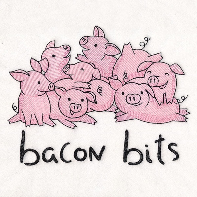 Bacon Bits|6.85″ x 8.88″ / 173.97mm x 225.66mm|5.85″ x 7.59″ / 148.53mm x 192.72mm|4.85″ x 6.29″ / 123.15mm x 159.77mm|All Sizes