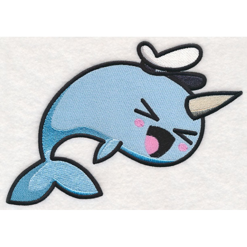 Coastal Cuties – Narwhal|5.83″ x 8.15″ / 148.08mm x 207.01mm|4.86″ x 6.8″ / 123.44mm x 172.72mm|2.79″ x 3.89″ / 70.87mm x 98.81mm|All Sizes