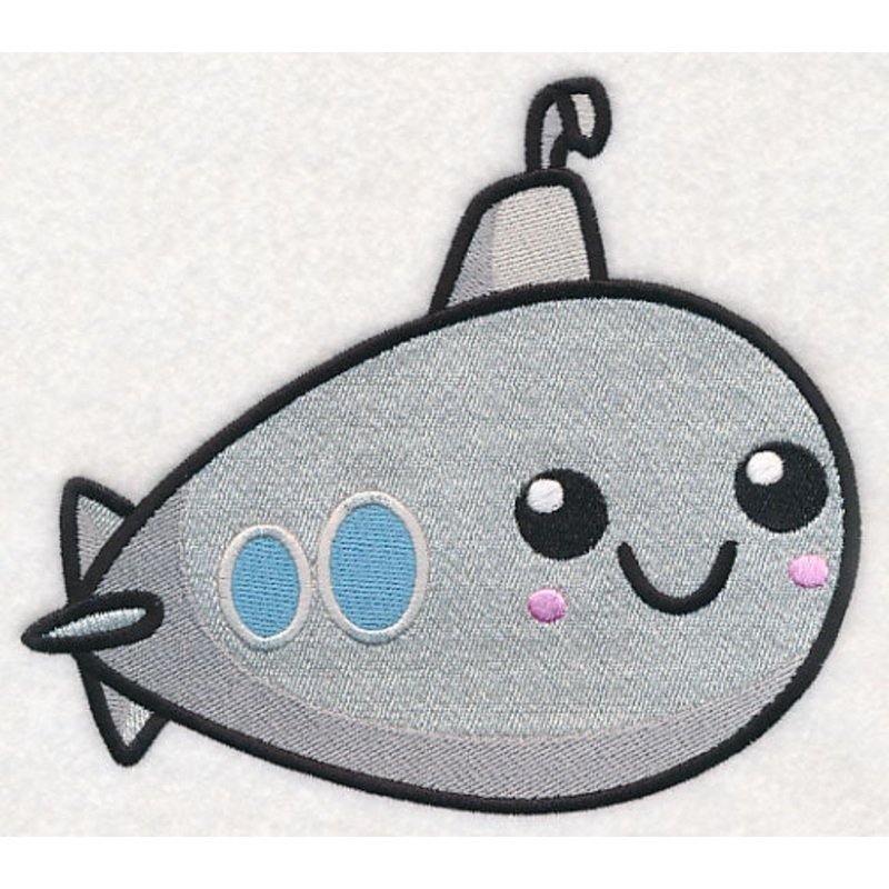 Coastal Cuties – Submarine|5.87″ x 6.71″ / 149.06mm x 170.32mm|4.89″ x 5.59″ / 124.28mm x 141.97mm|3.41″ x 3.89″ / 86.56mm x 98.81mm|All Sizes