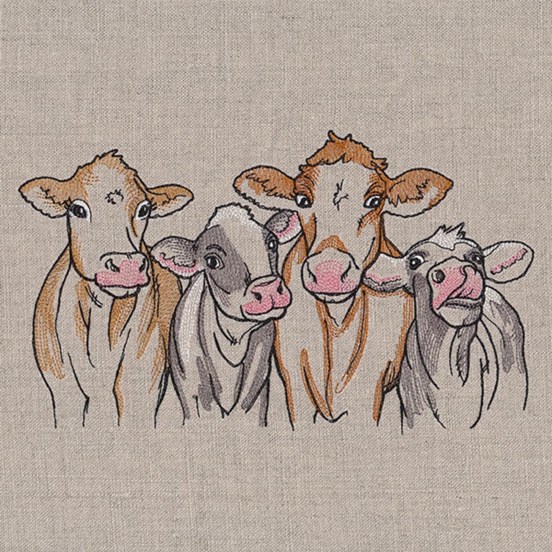 Country Cow Border|6.85″ x 11.58″ / 173.87mm x 294.23mm|5.55″ x 9.39″ / 141.02mm x 238.63mm|4.61″ x 7.8″ / 117.12mm x 198.19mm|4.06″ x 6.87″ / 103.07mm x 174.41mm|All Sizes