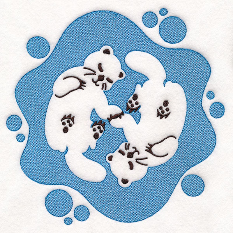 Sweet Otters (Embossed)|7.8″ x 7.7″ / 198.12mm x 195.57mm|6.94″ x 6.85″ / 176.22mm x 173.95mm|5.93″ x 5.85″ / 150.51mm x 148.55mm|4.91″ x 4.85″ / 124.77mm x 123.17mm|All Sizes