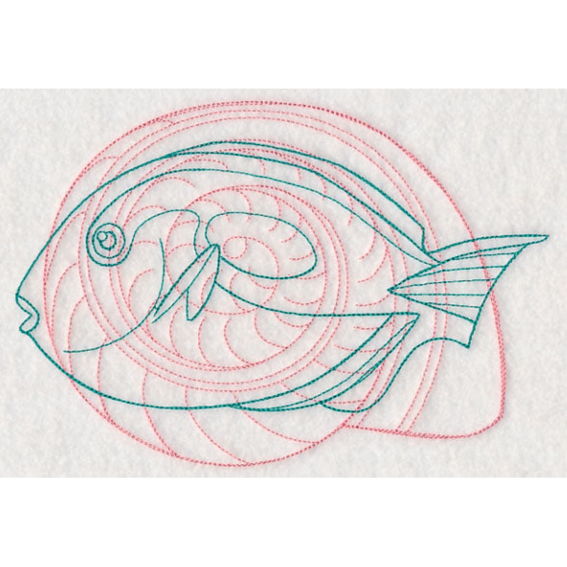 Underwater Surgeonfish Medallion 1