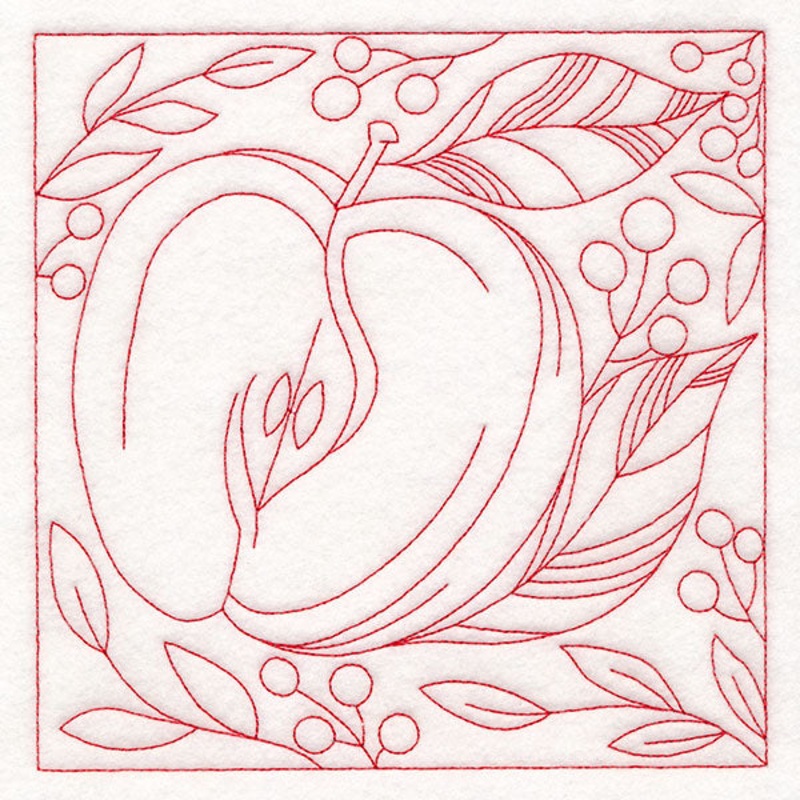Autumn Details Quilting – Apple (Double Run)