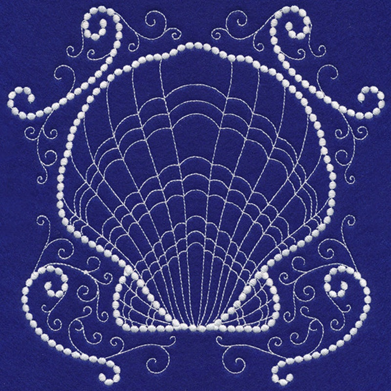 Caribbean Scallop Shell (Candlewicking)