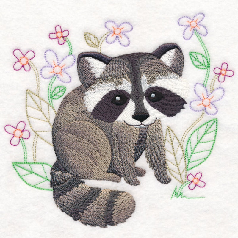 Baby Woodland Animals – Raccoon